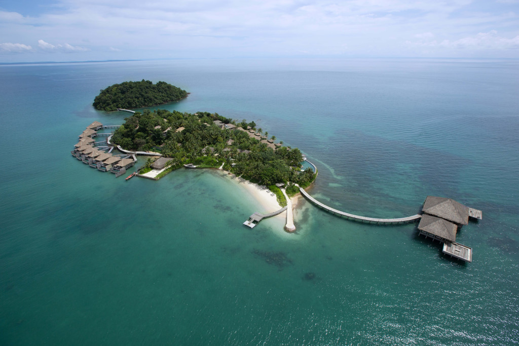 Song Saa Private Island, Aerial View