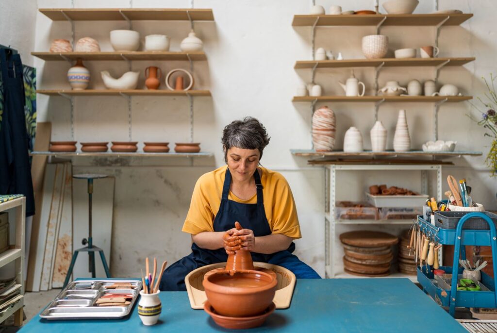 Pottery Wheel Intro Workshop — Brave Ceramics